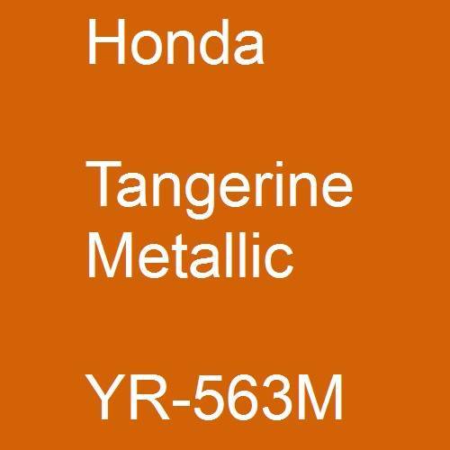 Honda, Tangerine Metallic, YR-563M.